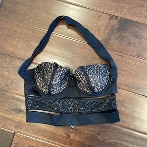 VICTORIAS SECRET HALTER CORSET TOP